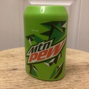 Mountain Dew can sleeve 12 Oz. Silicone sleeve.